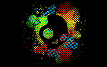 Skull Candy, skull-candy, skull, logo HD wallpaper
