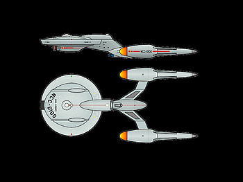 USS Avenger, ship, star trek, scifi, avenger HD wallpaper