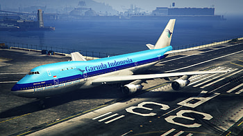 Garuda Indonesia, KLM livery, Travels, Airline branding HD wallpaper