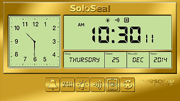 Desk Clock Background Android, Digital Clock HD wallpaper