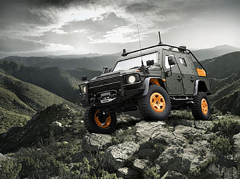 Mercedes Benz 2010 G Wagon LAPV 6.X Concept, g wagon suv, armored vehicle, benz, 2010, mercedes, concept HD wallpaper