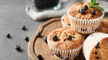 Quick recipe, Griebrei muffins, Creamy quark, Delectable dessert HD wallpaper