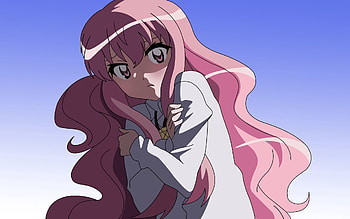 Anime, Pink, Girl, Hair HD wallpaper