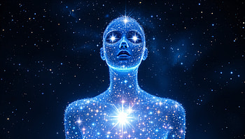 Cosmic Essence: An Artistic Ultra, artistic, human, starry, cosmic HD wallpaper