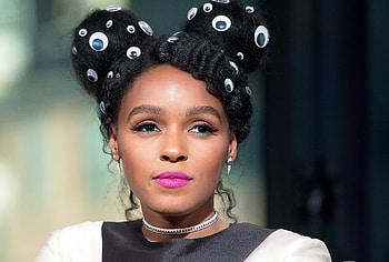 Janelle Monae, , Striking backgrounds, Colourful visuals HD wallpaper