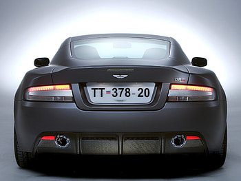 Auto, Aston Martin, Cars, Grey, Back View, Rear View, Style, Dbs, 2006 HD wallpaper