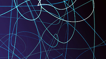 Abstract, Lines, Wavy, Neon, Glow HD wallpaper