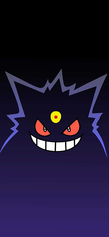 Gengar Pokmon , Ghostly figure, Dark and mysterious, Eerie visuals HD phone wallpaper