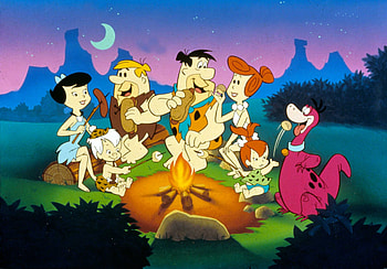 Flintstones return to TV, Stone Age family, Everyday Koala news, Animated nostalgia HD wallpaper