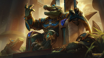 Smite, sobek, CG, fantasy HD wallpaper