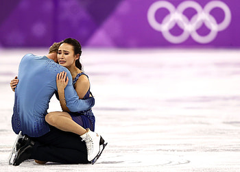 Ice Dancing, Team USA, Fall accident, Madison Chock Evan Bates HD wallpaper