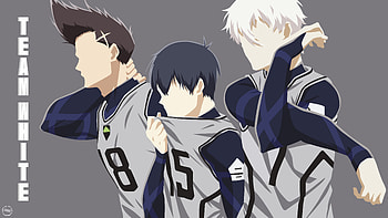 Blue Lock - Team White, Anime, Blue lock, Shouei Barou, Isagi Yoichi, Seishiro Nagi HD wallpaper