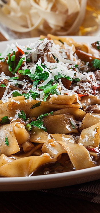 Food lover's delight, Pasta perfection, Gourmet indulgence, Food pasta HD phone wallpaper