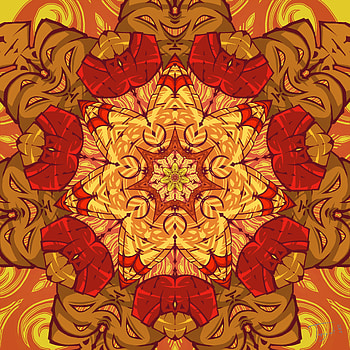 Abstract, Motley, Pattern, Variegated, Mandala HD phone wallpaper