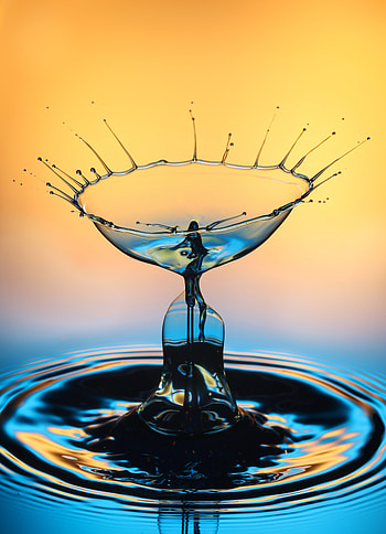 Macro, Spray, Splash, Liquid, Color, Coloured HD phone wallpaper
