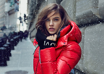 Barbara Palvin, beautiful, blue eyes, 2019 HD wallpaper