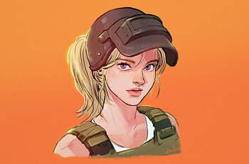 Pubg Girl, pubg, playerunknowns-battlegrounds, 2017-games, games, digital-art, deviantart HD wallpaper