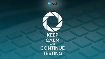 Keep Calm And Continue Testing, typography, inspiration, msg, comments HD wallpaper
