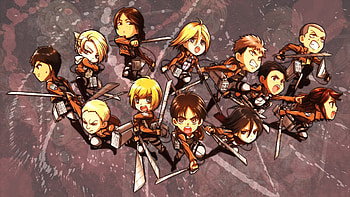 Shingeki No Kyojin, Medieval, Eren Jeager, Mikasa Ackerman, Anime, Levi Ackerman, Blouse Sasha, Armin Arlert, Renz Christa, Ymir, Annie Leonhart ... HD wallpaper