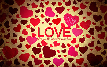 Background, Hearts, Love, Valentine's Day HD wallpaper