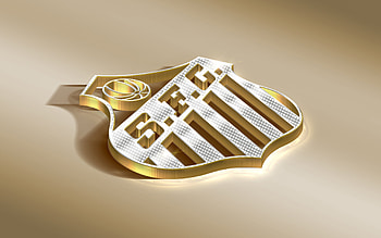 Logo, Santos Fc, Sports, Emblem, Golden, Soccer HD wallpaper