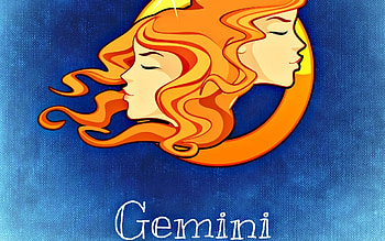 Horoscope Gemini, Alexasfotos HD wallpaper