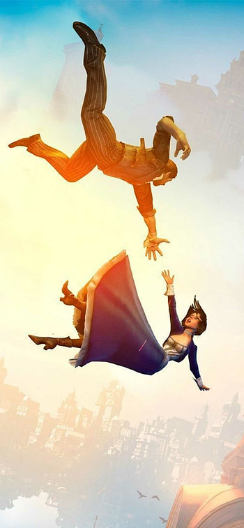 BioShock Infinite, Mind-bending plot, Striking visuals, Captivating characters HD phone wallpaper