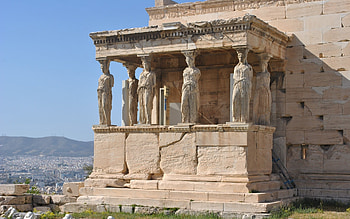 Parthenon in Athens, Greece, ancient, Athens, Parthenon, Greece, sculptures HD wallpaper