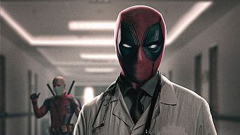 Deadpool Take My Mask Doctor, deadpool, superheroes, artwork, artist, artstation HD wallpaper