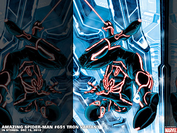 Amazing Spider Man, tron, 651, marvel, spiderman HD wallpaper