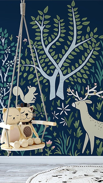 Peel And Stick, Trees HD phone wallpaper