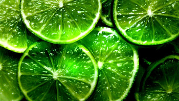 LIME SLICES, spring, food, closeup, lemon, cool, fruit, , macro, lime, edible HD wallpaper