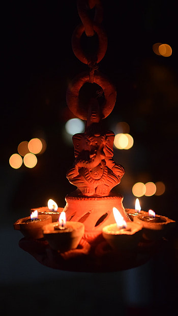 Diwali, Diwali Light, Diya Light HD phone wallpaper