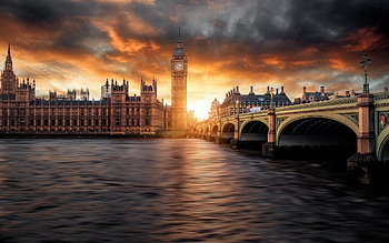 Palace of Westminster, London Skyline HD wallpaper