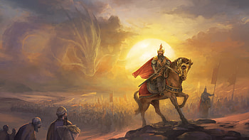 Crusader Kings 3 Bjorn Ironside, Duke of Uppland Jarl Rurik of Holmgardr Basileus Basileios, Byzantine Empire Maharaja Bhoja of the Pratihara Kingdom Crusader Kings III HD wallpaper