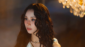 Twice - Chaeyoung Modeling With Wavy Hair & Blue Eyes, TWICE, K-pop Idol, Model HD wallpaper