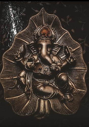 Lord Ganesha, art, chest, devotional, ganesh HD phone wallpaper