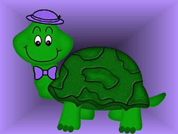 Mr Turtle, animal, turtle, cartoon, green HD wallpaper
