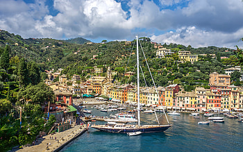 Portofino Italy, Summer resort, Mediterranean sea, Italian cityscape HD wallpaper