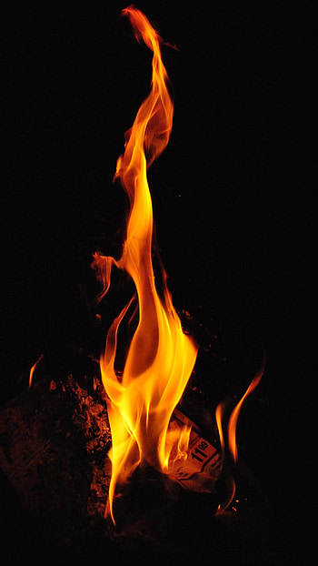 Fire, Red Fire HD phone wallpaper