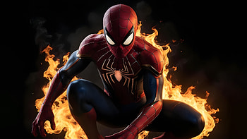 Spiderman Tyrant, spiderman, superheroes, artwork, digital-art, art, ai HD wallpaper