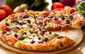 Food, Pizza HD wallpaper