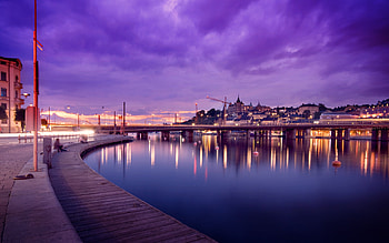 Stockholm City Reflections, stockholm, city, world, reflections, nature HD wallpaper