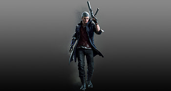 Minimal, portrait, Devil May Cry 5, Nero HD wallpaper