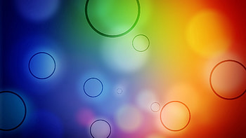 Abstract, Background, Circles, Multicolored, Motley, Stains, Spots HD wallpaper