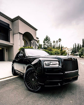 Rolls-Royce, automotive lighting, sky, Car HD phone wallpaper