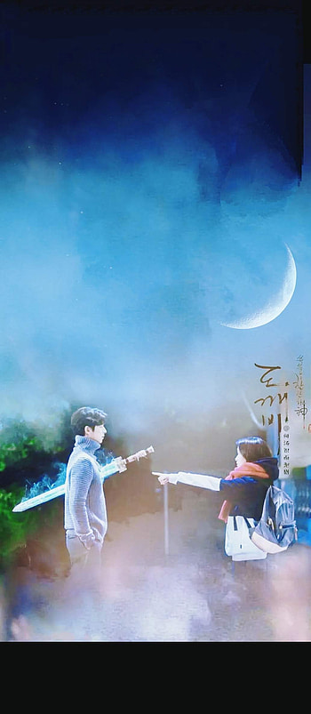 Goblin Kdrama, love, sword, kimsin, guardian HD phone wallpaper