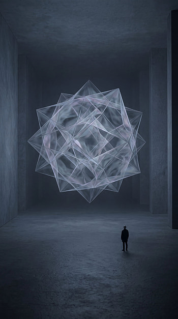 Soulless — Void Geometry, Sculpture HD phone wallpaper