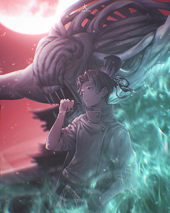 Yuta, nobara, art, yuji, zinetsuart, jjk, jujutsukaisen, gojo, anime, itadori HD phone wallpaper