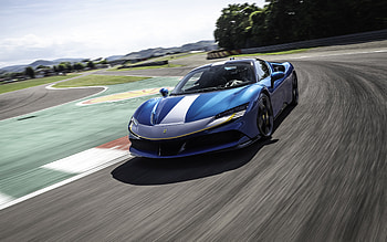 Ferrari SF90 Stradale Assetto Fiorano, , raceway, 2021 cars, F173, tuning, 2021 Ferrari SF90, italian cars, Ferrari HD wallpaper